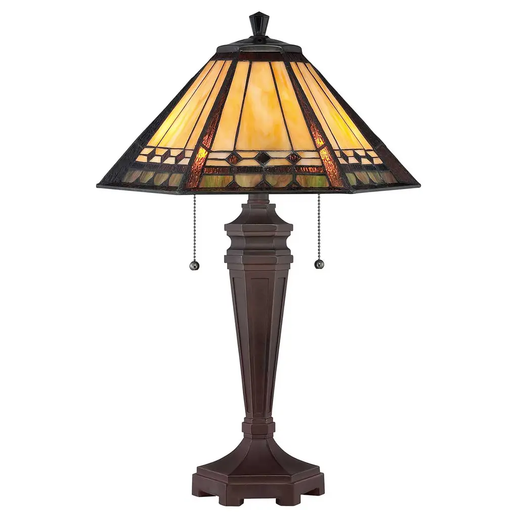 Lampe à poser Arden 2 lumières — Lampes à poser Quoizel · Elstead
