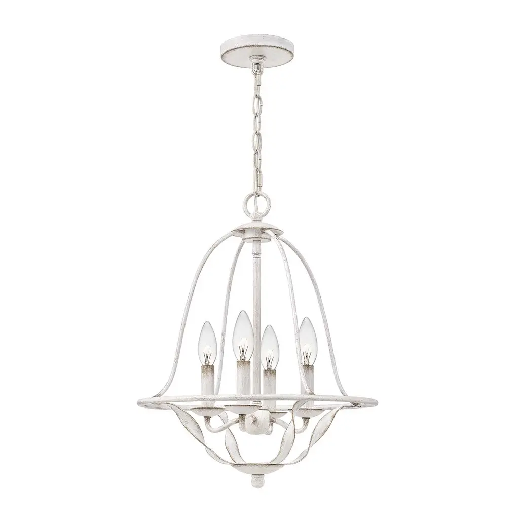 Suspension Bradbury 4 lumières — Suspensions Quoizel · Elstead