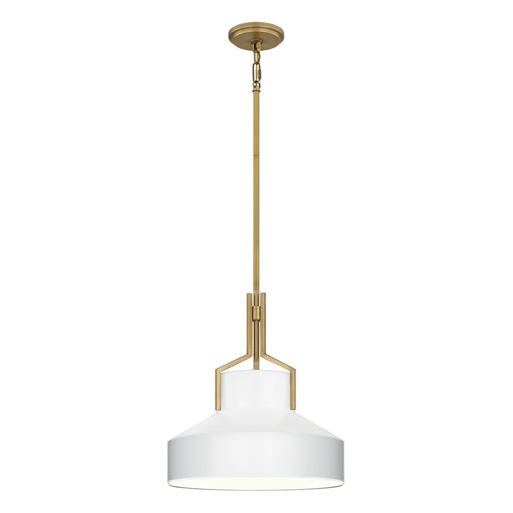 Suspension Brecken 2 lumières — Suspensions Quoizel · Elstead