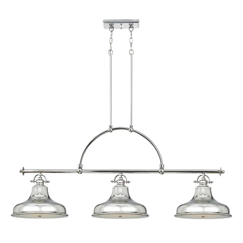 Suspension Emery 3 lumières — Suspensions Quoizel · Elstead