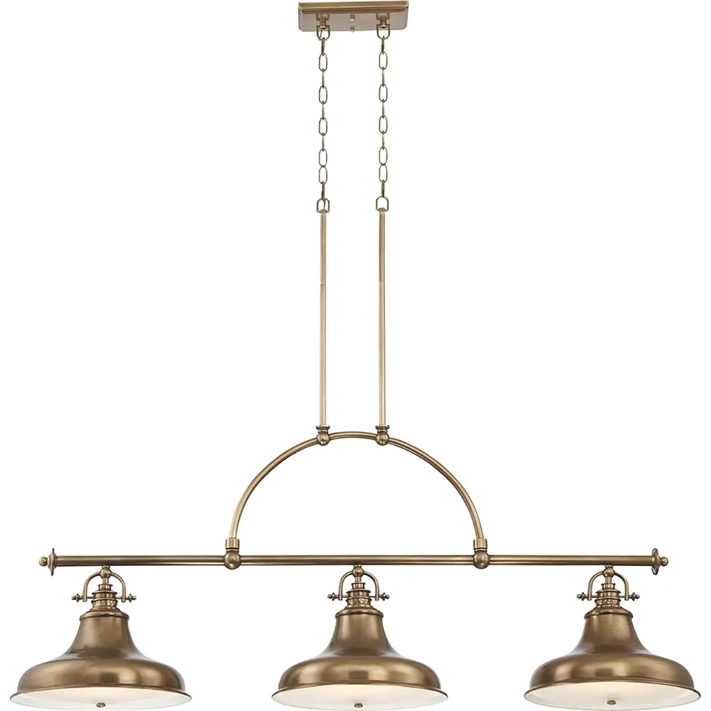 Suspension Emery 3 lumières — Suspensions Quoizel · Elstead