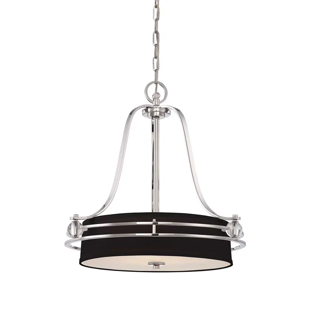 Suspension Gotham 4 lumières — Suspensions Quoizel · Elstead