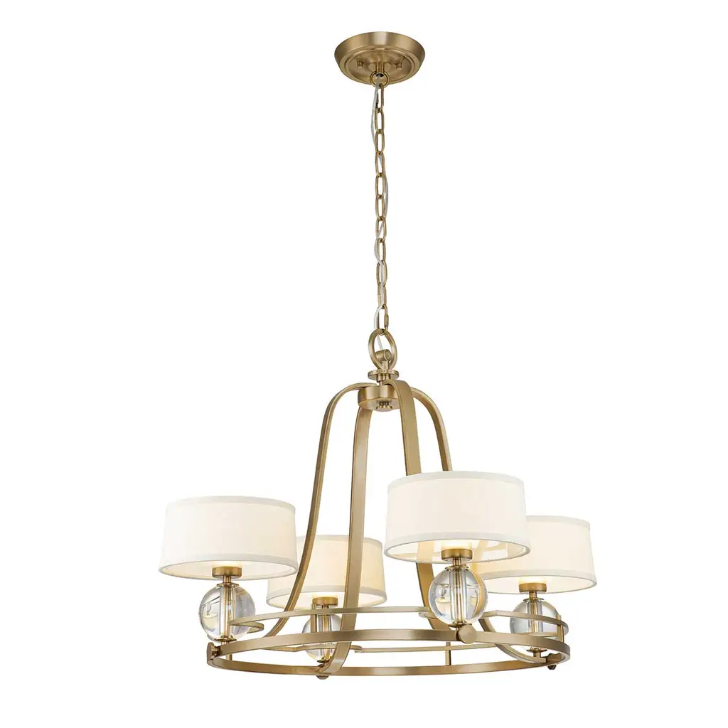 Lustre Gotham 4 lumières — Lustres Quoizel · Elstead