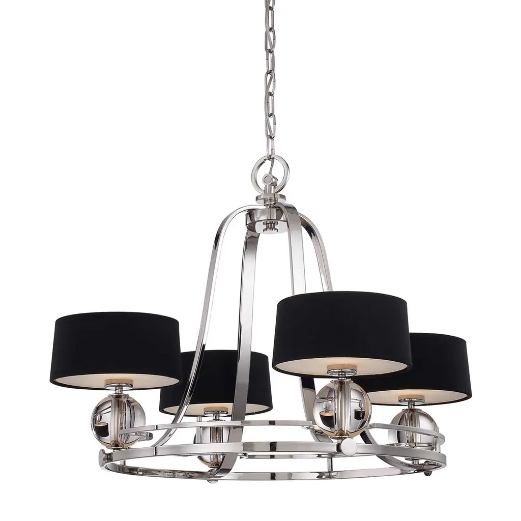 Lustre Gotham 4 lumières — Lustres Quoizel · Elstead