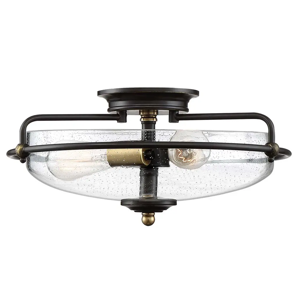 Plafonnier Griffin 3 lumières — Plafonniers Quoizel · Elstead