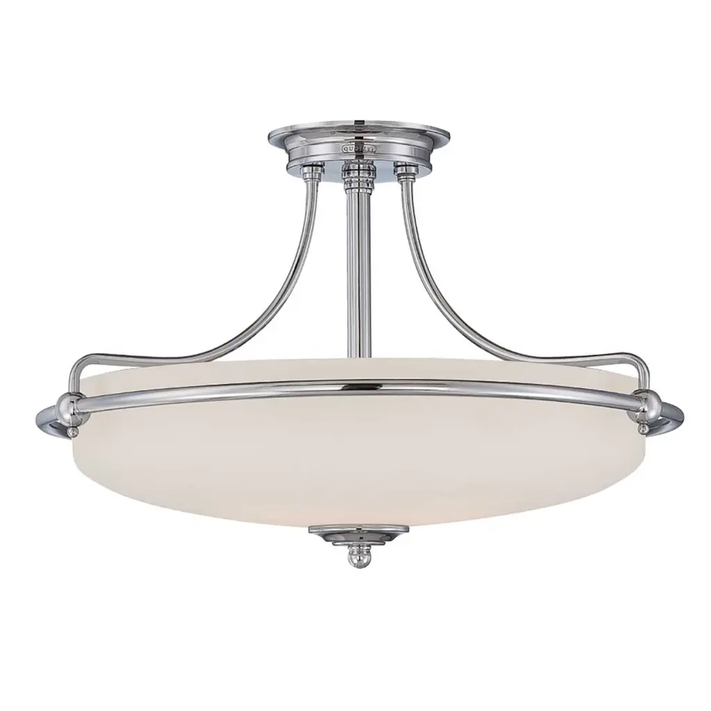 Plafonnier Griffin 4 lumières — Plafonniers Quoizel · Elstead