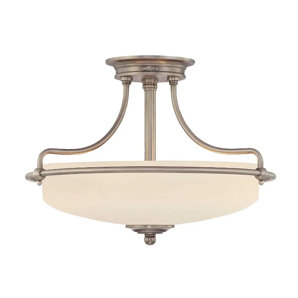 Plafonnier Griffin 3 lumières — Plafonniers Quoizel · Elstead