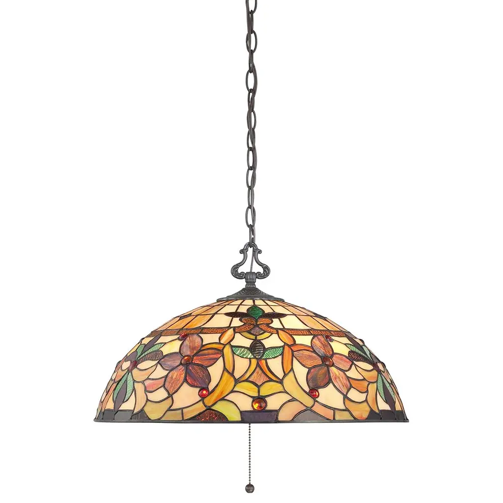 Suspension Kami 3 lumières — Suspensions Quoizel · Elstead