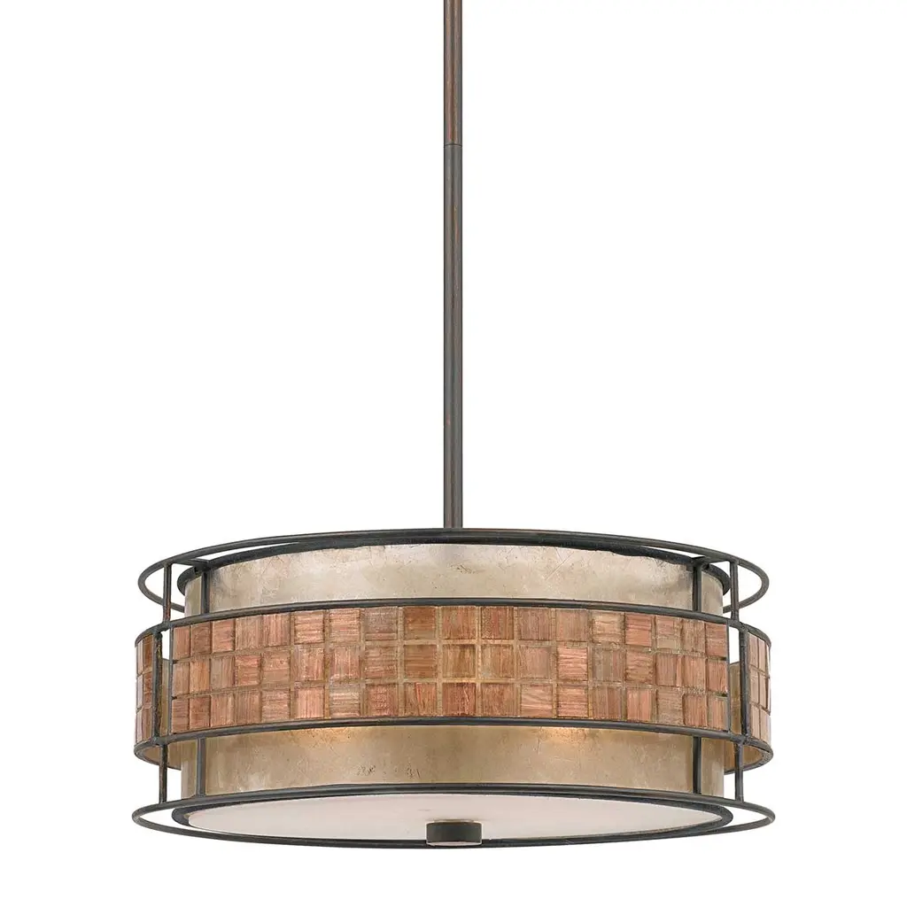 Suspension Laguna 4 lumières — Suspensions Quoizel · Elstead