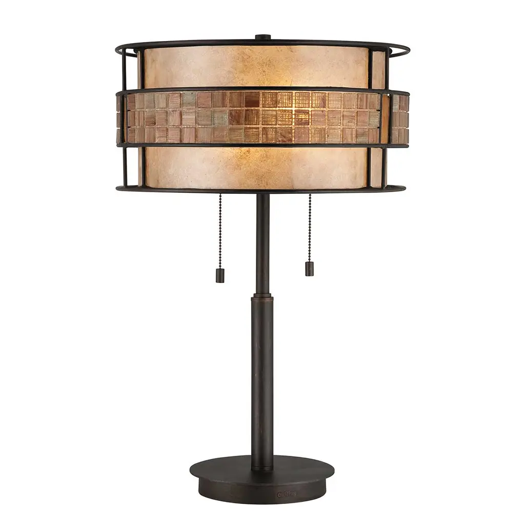 Lampe à poser Laguna 2 lumières — Lampes à poser Quoizel · Elstead