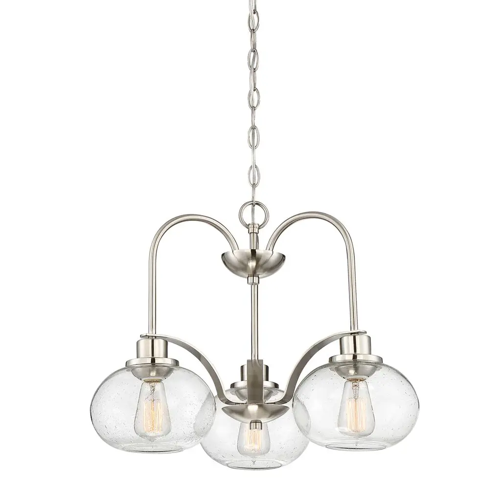Lustre Trilogy 3 lumières — Lustres Quoizel · Elstead