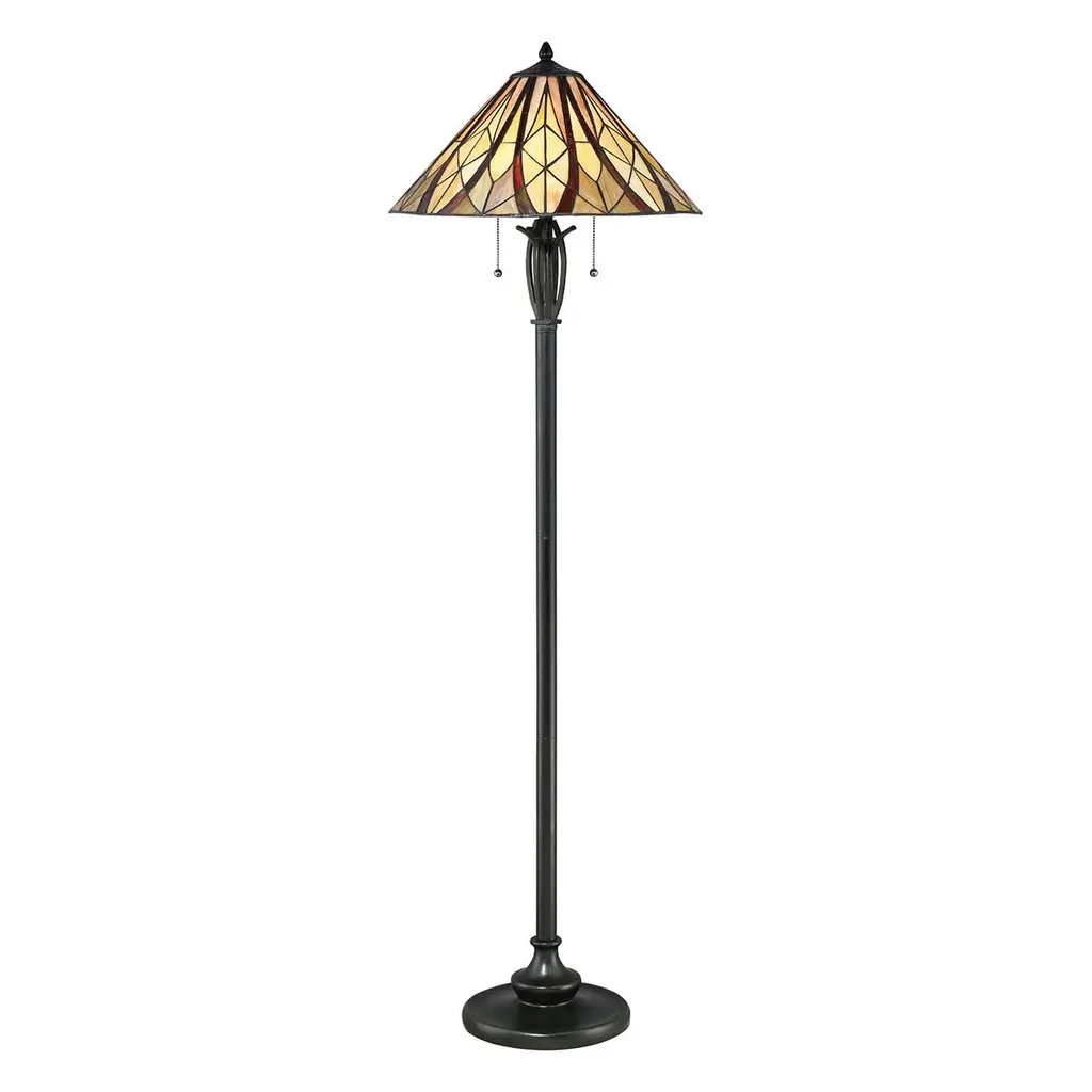 Lampadaire Victory 2 lumières — Lampadaires Quoizel · Elstead