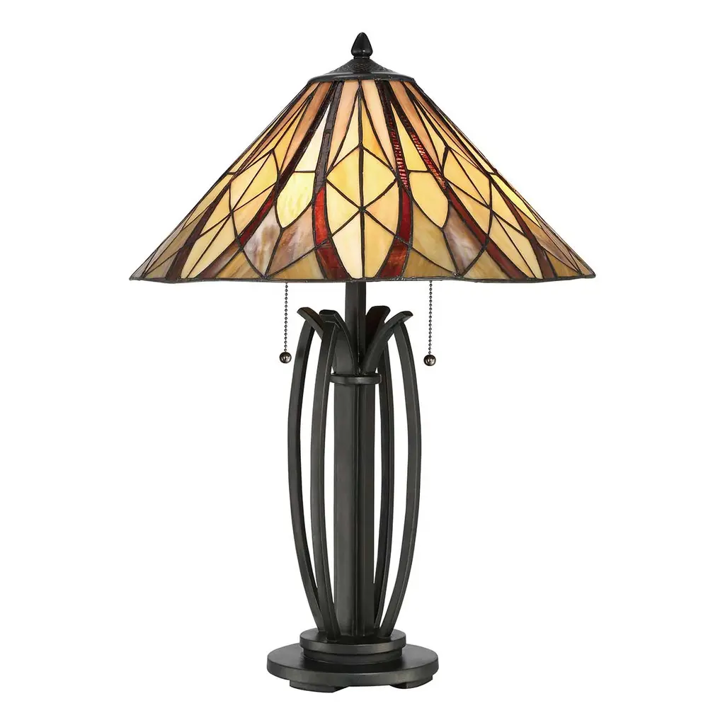 Lampe à poser Victory 2 lumières — Lampes à poser Quoizel · Elstead