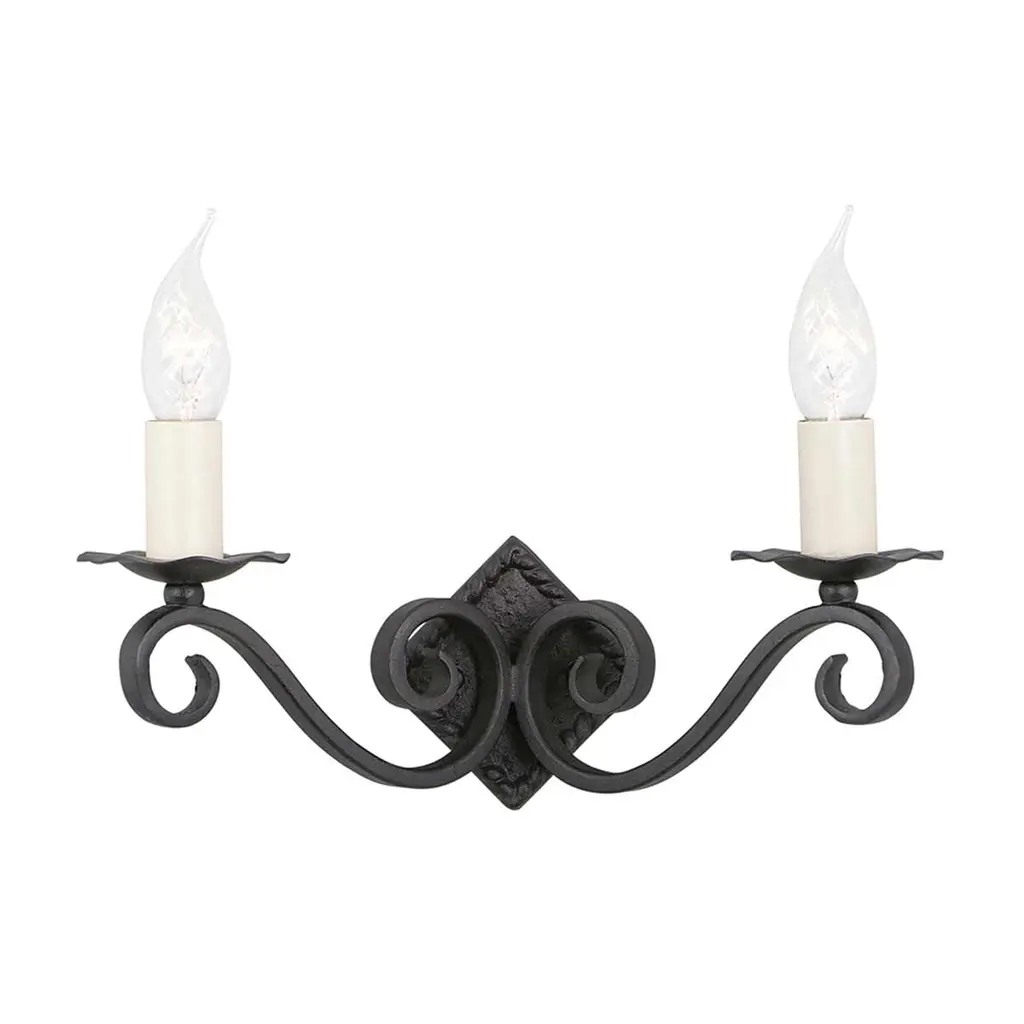 Applique Rectory 2 lumières — Appliques murales Elstead Lighting