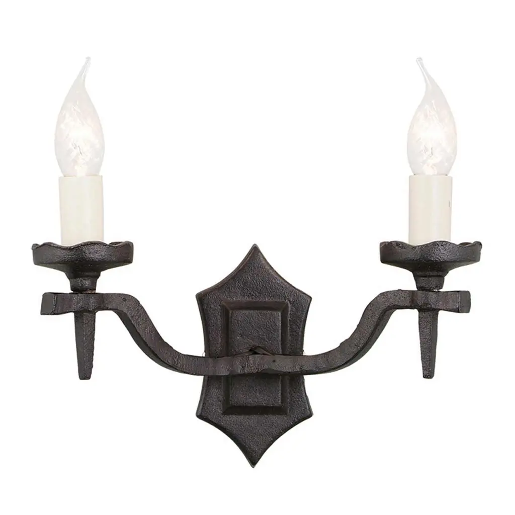Applique Rectory 2 lumières — Appliques murales Elstead Lighting