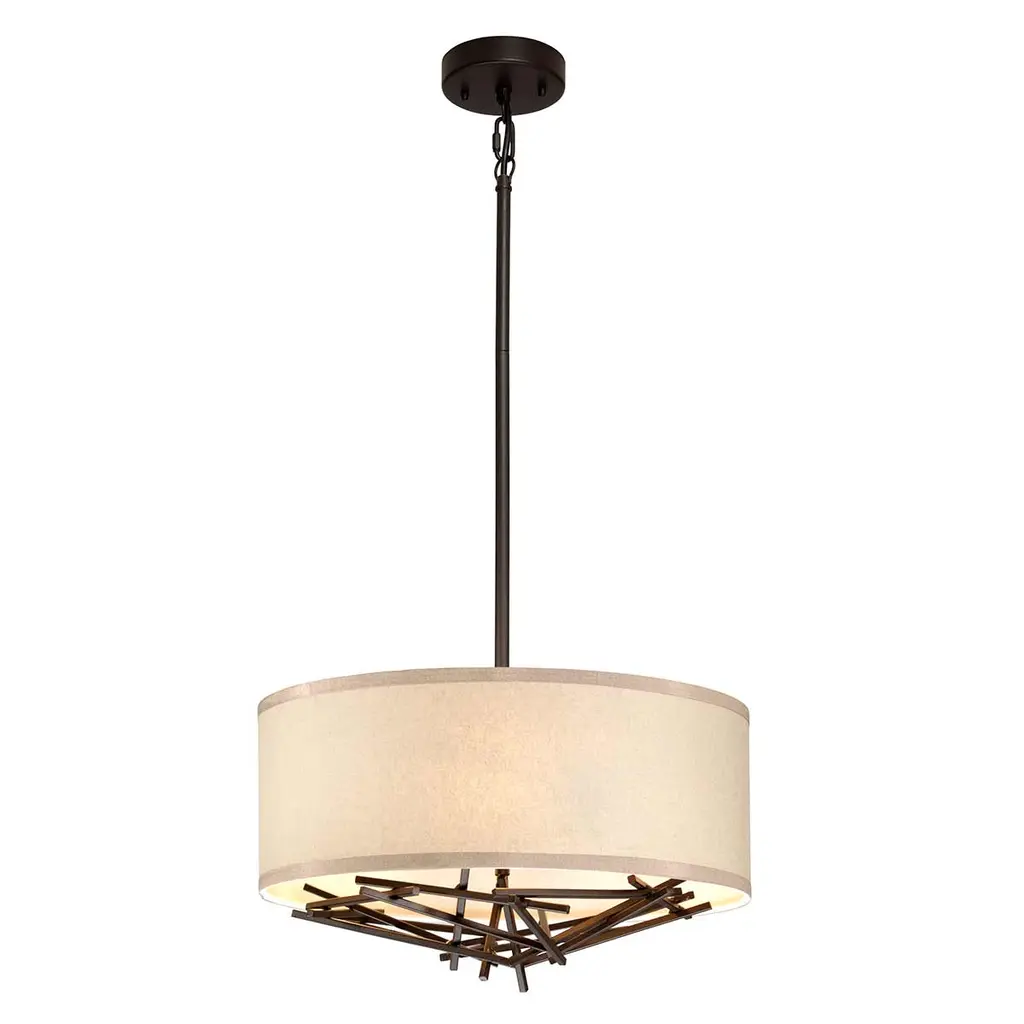 Suspension Taiko 3 lumières — Suspensions Elstead Lighting