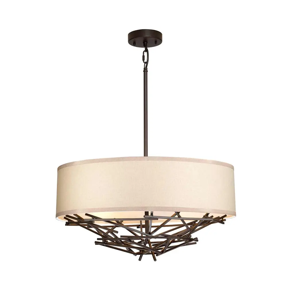 Suspension Taiko 4 lumières — Suspensions Elstead Lighting