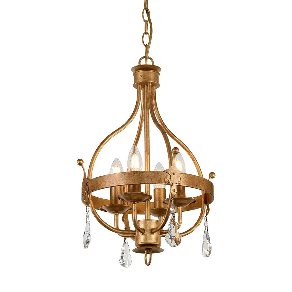 Suspension Windsor 4 lumières — Suspensions Elstead Lighting