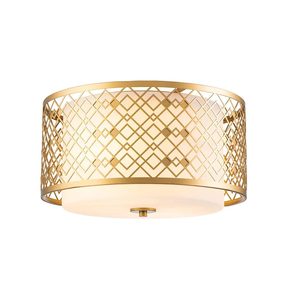 Plafonnier Ziggy 2 lumières — Plafonniers Elstead Lighting