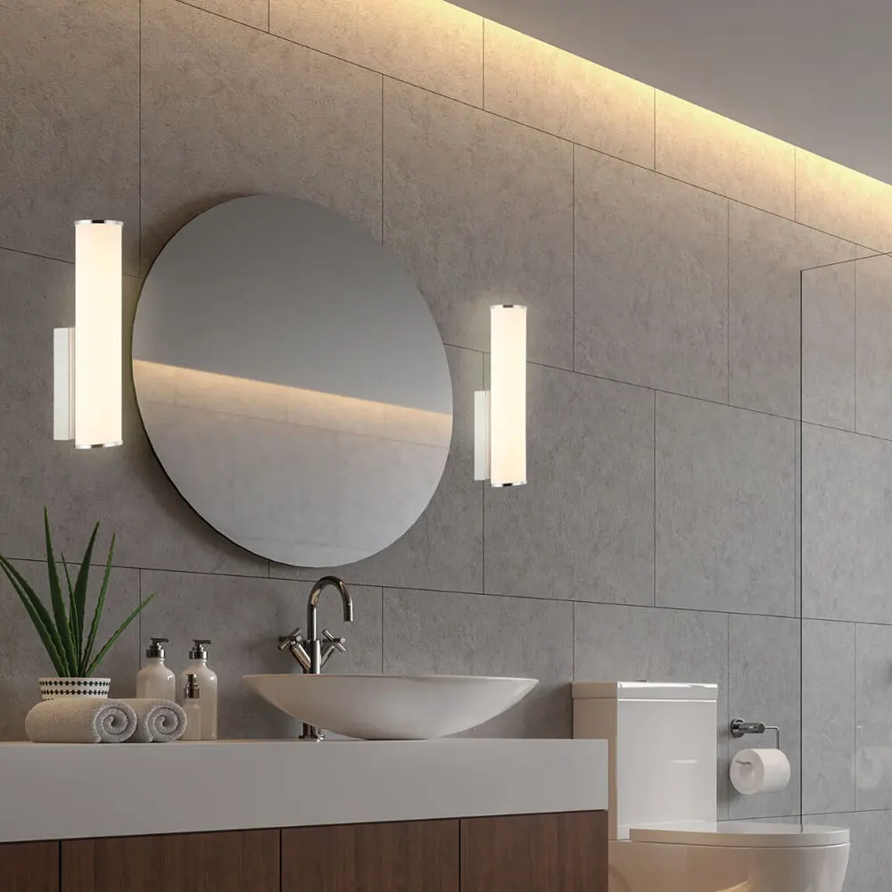 Applique salle de bain LED — Salle de bain Zambelis Lights