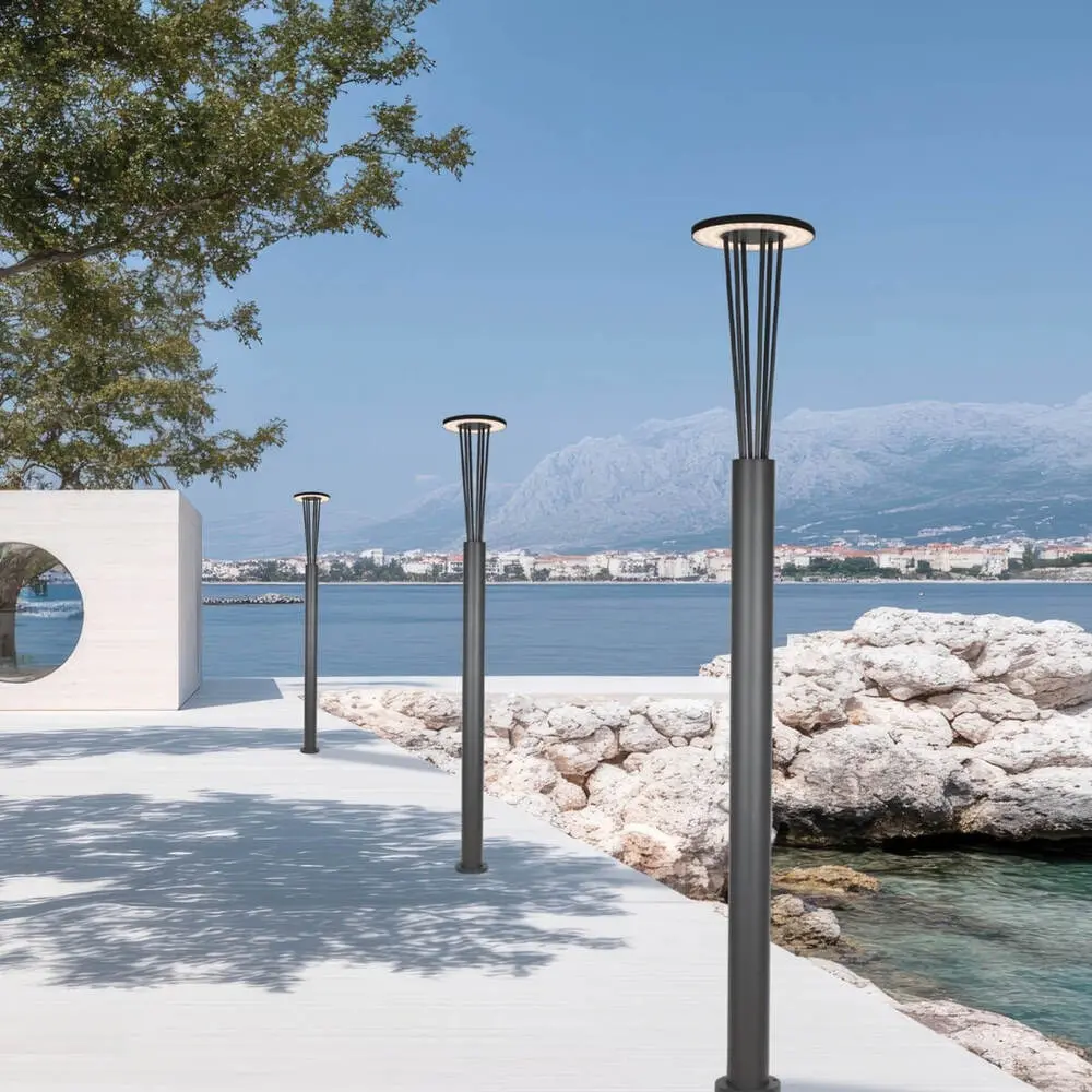 Borne LED — Éclairage au sol Zambelis Lights