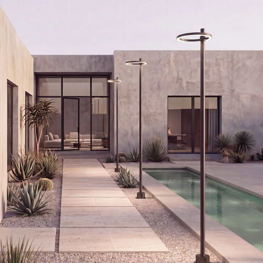 Borne LED — Éclairage au sol Zambelis Lights