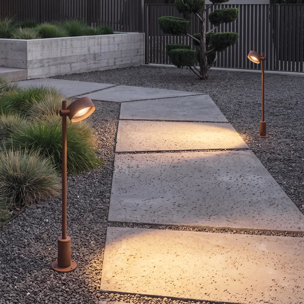 Borne LED — Éclairage au sol Zambelis Lights
