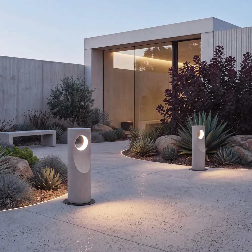 Borne LED — Éclairage au sol Zambelis Lights