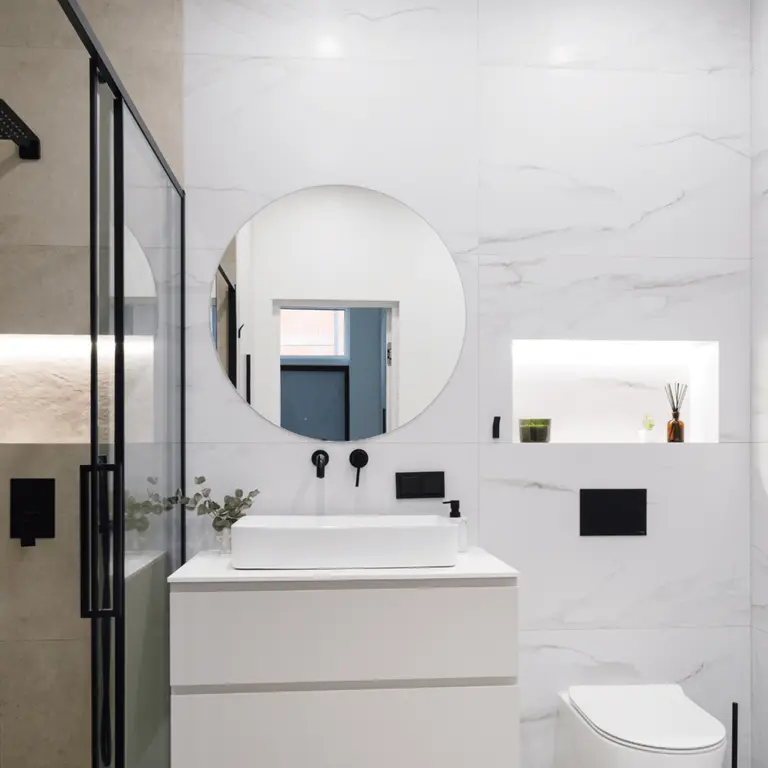 Miroir lumineux LED
